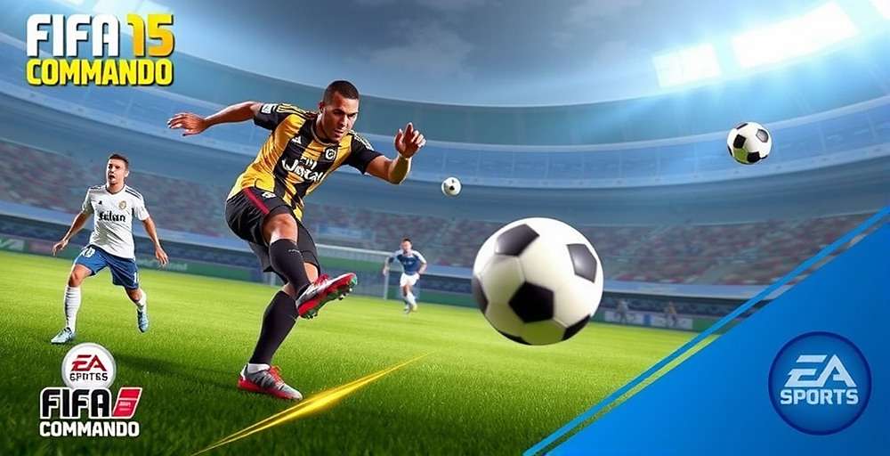 FIFA Mobile Commando - Action Packed Gameplay FIFA Mobile Commando gameplay showing action sequences