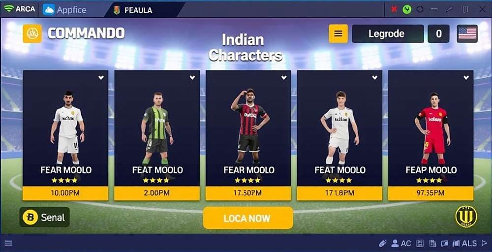 FIFA Mobile Commando - Indian Characters FIFA Mobile Commando Indian characters and locations